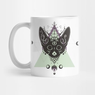 Fennec Fox With Third Eye Original Artwork, Weird Art Mug